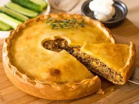 Пьероги с мясом