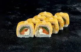 Чиз Ролл с лососем