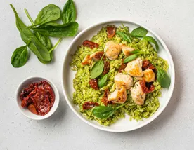 Паста Песто с курицей