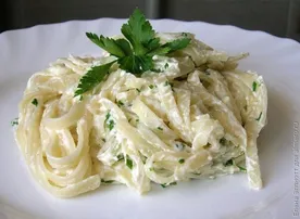 Фетучини Альфредо